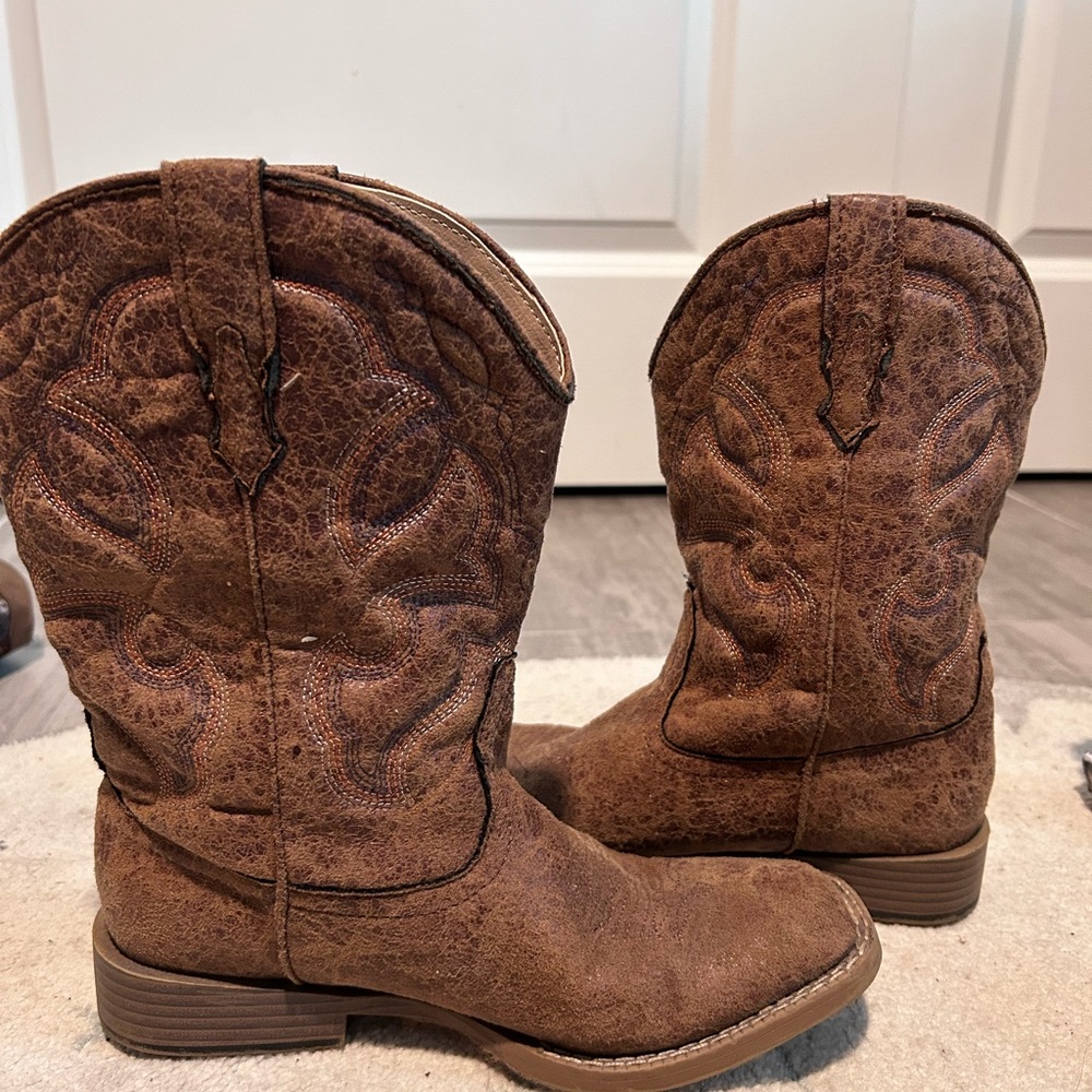 Boys Roper Cowboy boots